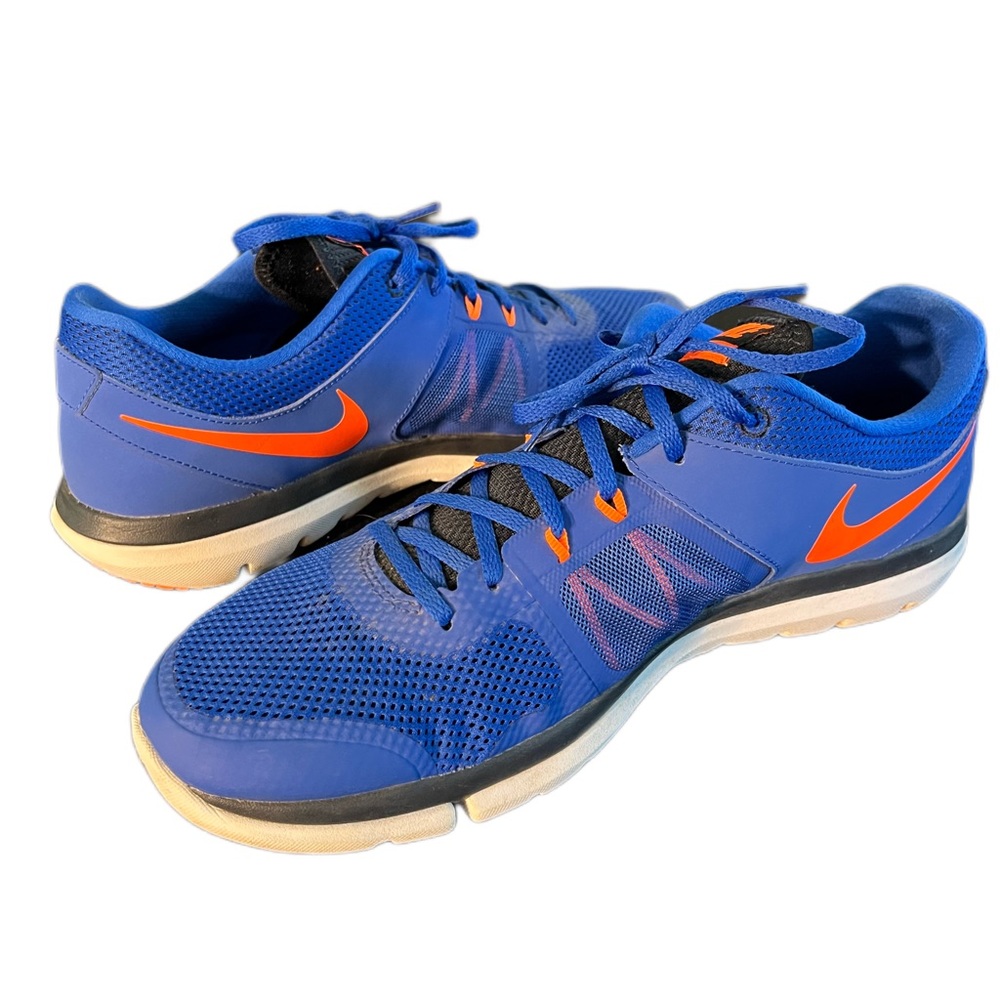 Nike Men's Flex 2014 Run Running Shoe Lyon Blue/Total Orange